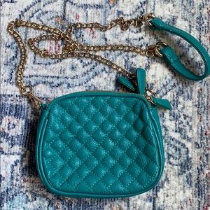 Urban Expressions Turquoise Crossbody Bag